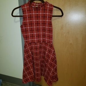 High Neck Skater Dress (Small)